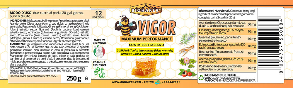 VIGOR MAXIMUM PERFORMANCE