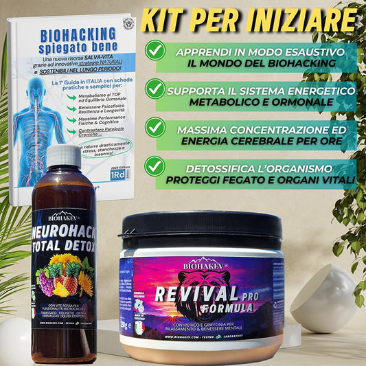 KIT RIPRISTINO METABOLICO & DETOSSIFICAZIONE COMPLETA