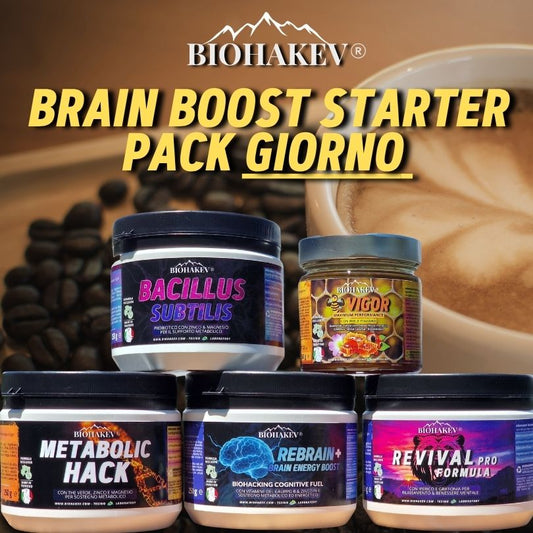 KIT AIUTO - BRAIN BOOST STARTER PACK GIORNO