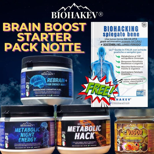 KIT AIUTO - BRAIN BOOST STARTER PACK NOTTE